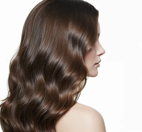 rambut berkilau