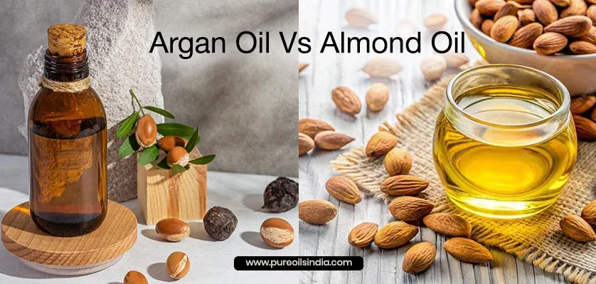 argan oil atau almond oil