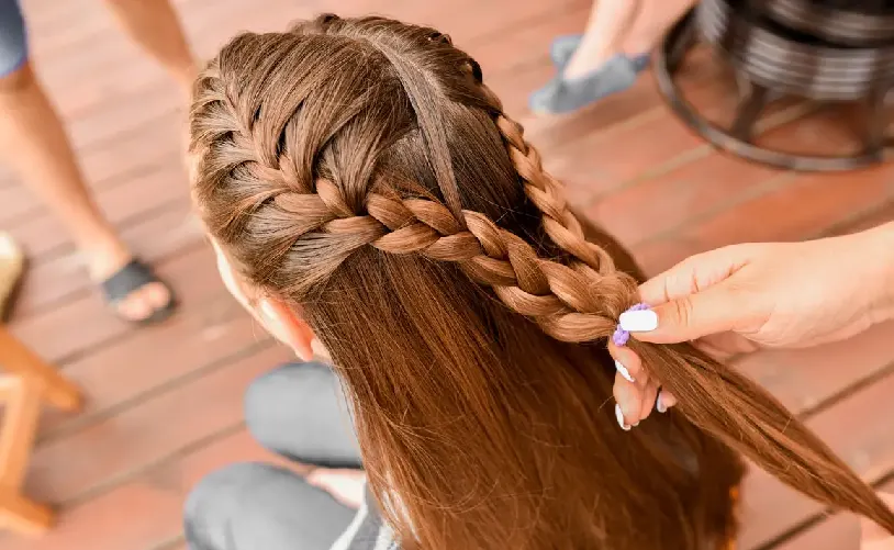 Kepang French Braid